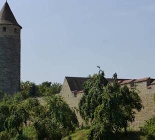 Altstadt Iphofen – Eulenturm und Stadtmauer