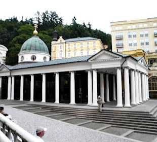 Marienbad, Trinkhalle außen