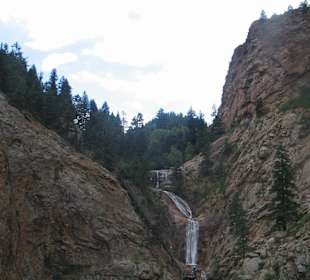 der obere Teil der Seven Falls