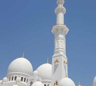 Sheikh Zayed Moschee Abu Dhabi