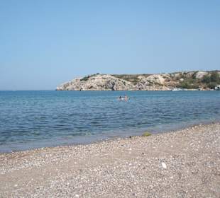 Strand 7 Miunten entfernt