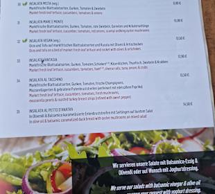 Speisekarte 