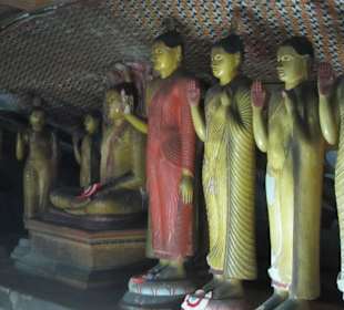 Im Inneren des Tempels