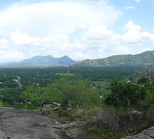 Panorama: Auf dem "Dach" von Sigirya