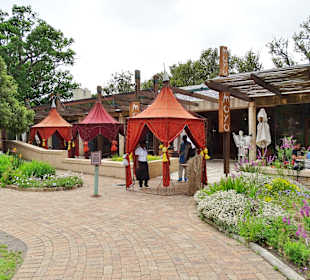 Eingang zum Restaurant im Park