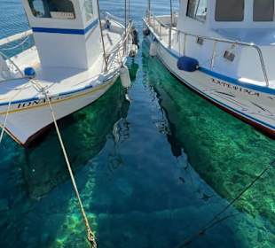 Kristall klares Wasser 