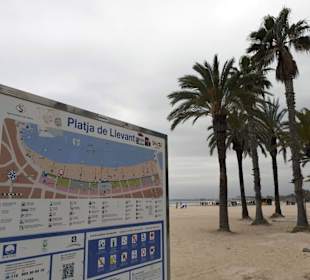 Strand Llarga in Salou