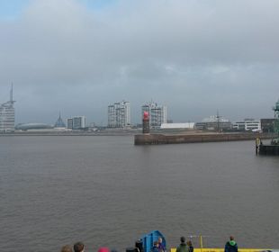 Einfahrt Bremerhaven