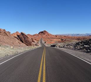 Im Valley of Fire unterwegs
