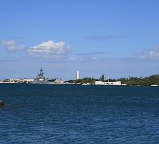 Blick in das Hafenbecken