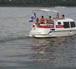 Bootsurlaub mit Freunden auf der Müritz