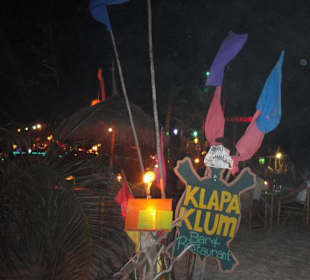 Abends in der Klapa Klum Bar