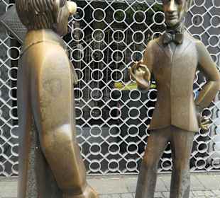 Tünnes und Schäl in der Lintgasse