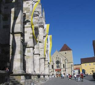 vom Domplatz Blick zum Herzogsaal