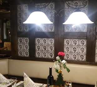 Tisch im Ratskeller Mülheim/Ruhr