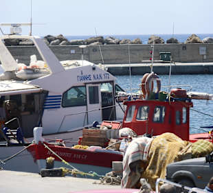 Fischerboote im Hafen