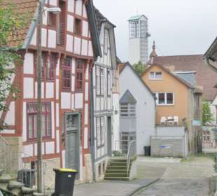 Auf dem Weg zum Katzenturm