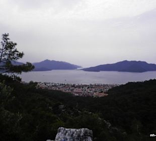 Blick auf Yalanci Bogaz und Marmaris