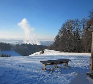 Schloßberg Blick auf Schongau