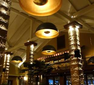 Abendlicher Gastraum im Cafe del Sol