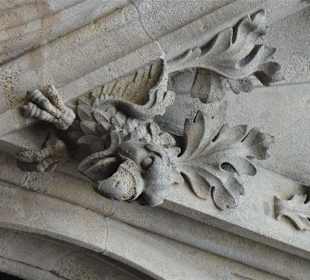 Detail der Aussenfassade