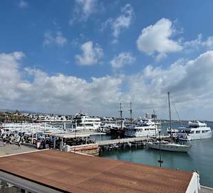 Blick vom Restaurant