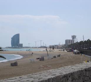 Strand von Barcelona