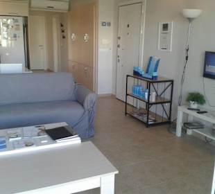 Warteraum und Produkteverkauf