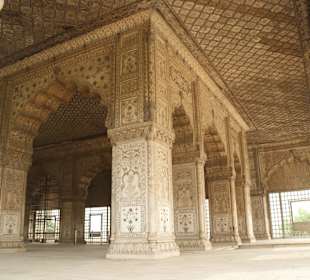 Innenansicht des , Diwan-i-Khas