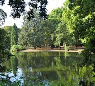 Am Weiher im Volksgarten Köln