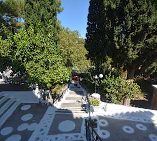 Archipolis und die Kirche Agios Nektarios Saint Nektarios