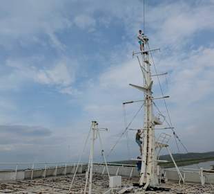 Pokład trzeci z masztem