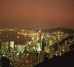 HongKong bei Nacht