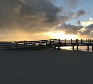 Abendstimmung Strand in Bad