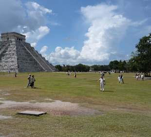 Die Ruinen von Chichen Itza