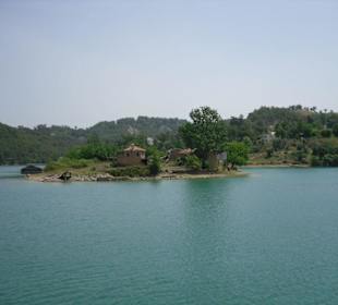 Rest vom versunkenen Dorf