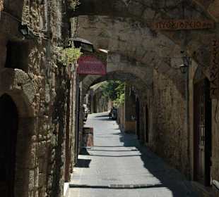 Straße in der Altstadt
