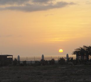 Ein halbere Sonnenuntergang