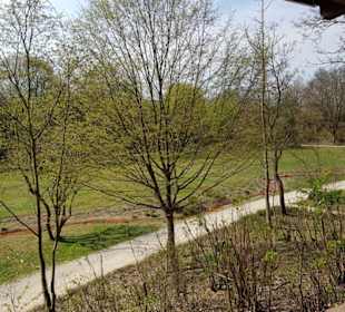 Die Aussicht vom Pavillon