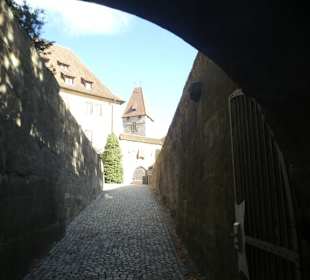 Veste Coburg: bei der Besichtigung der Veste