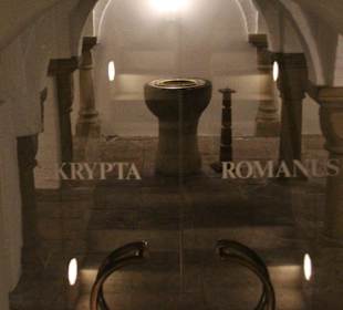 Zugang Krypta Romanus