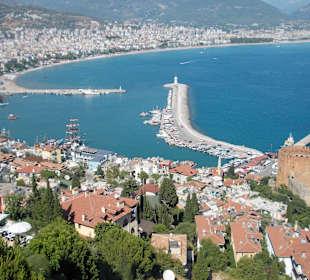Alanya von der Burg aus