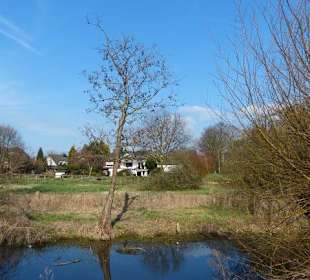 Moersbach mit angrenzenden Grundstücken