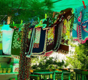 Der Staudamm selbst in voller Pracht