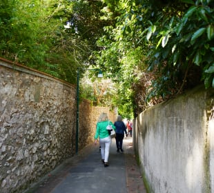 Immer weiter auf der Via Tragara