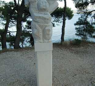 Kunst auf der Strandpromenade