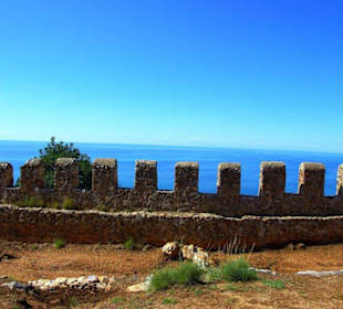 Burg von Alanya (Ic Kale) An&/Abfahrt