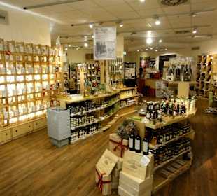 Wein- und Spirituosenladen in der Galerie