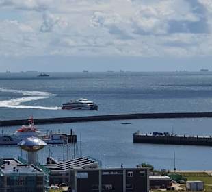 Ankunft Halunder Jet Helgoland