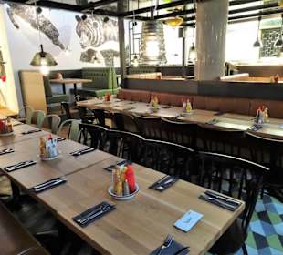 Blick in den Gastraum des Restaurant Ludwig